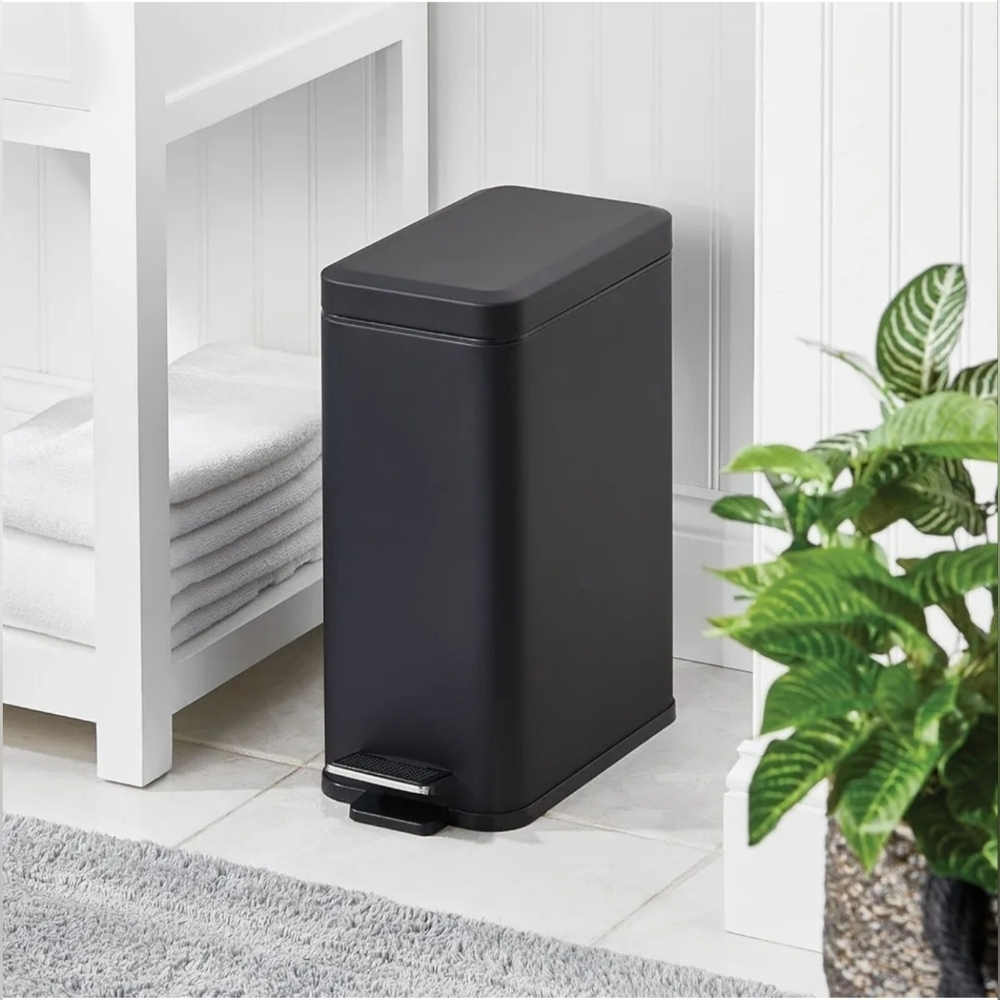New mDesign Pedal Bin — Waste Bin with Pedal